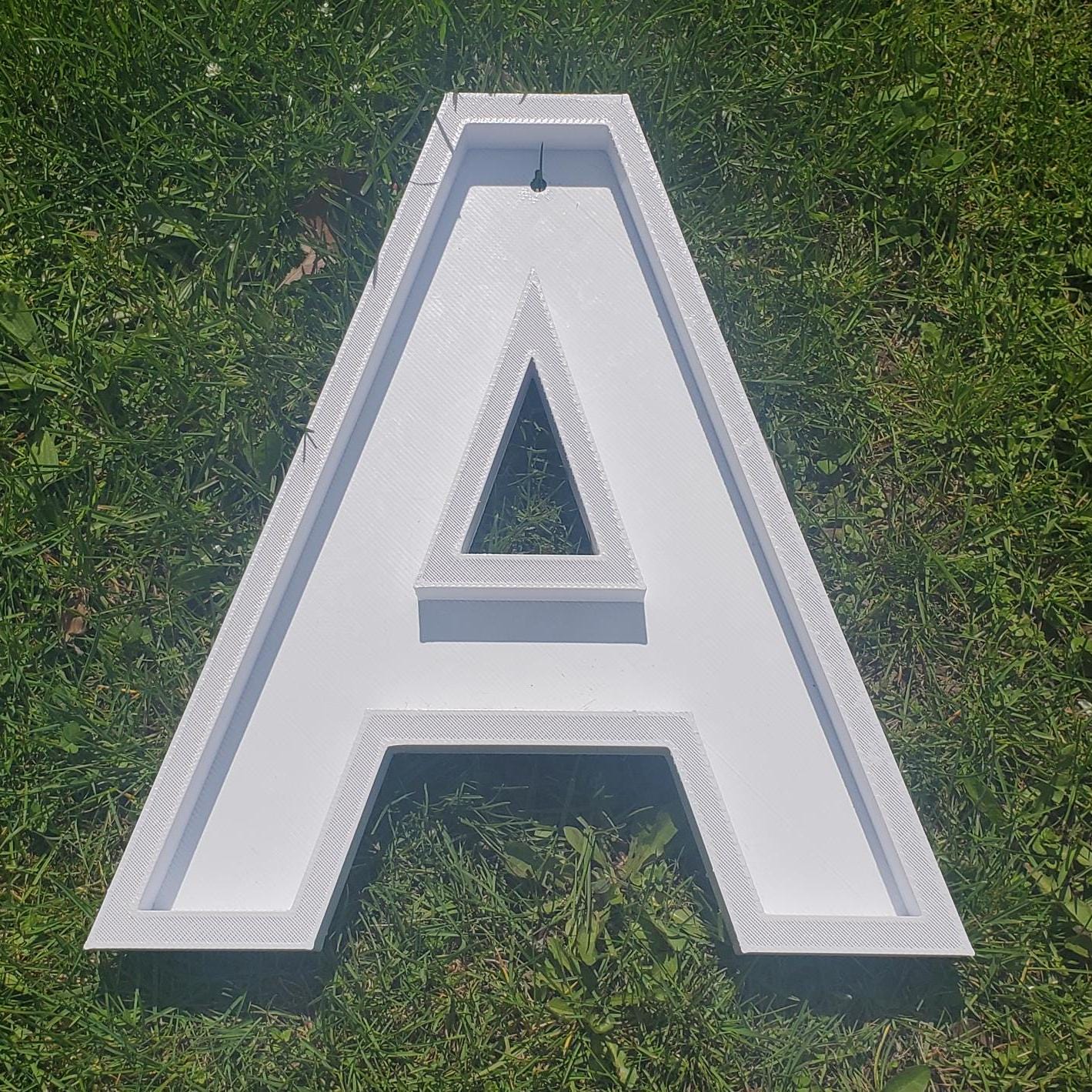 Large Outdoor Letters Custom Decorative Sign For Yard Landscaping Outdoor Sign Home Wall Decor Sign Gift 3D Planter Sign For House PETG