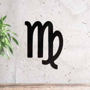 Virgo Wall Art | Zodiac Decor | Astrology Art | Star Sign Gift | Horoscope Gift | Zodiac Art | August Birthday | September Birthday