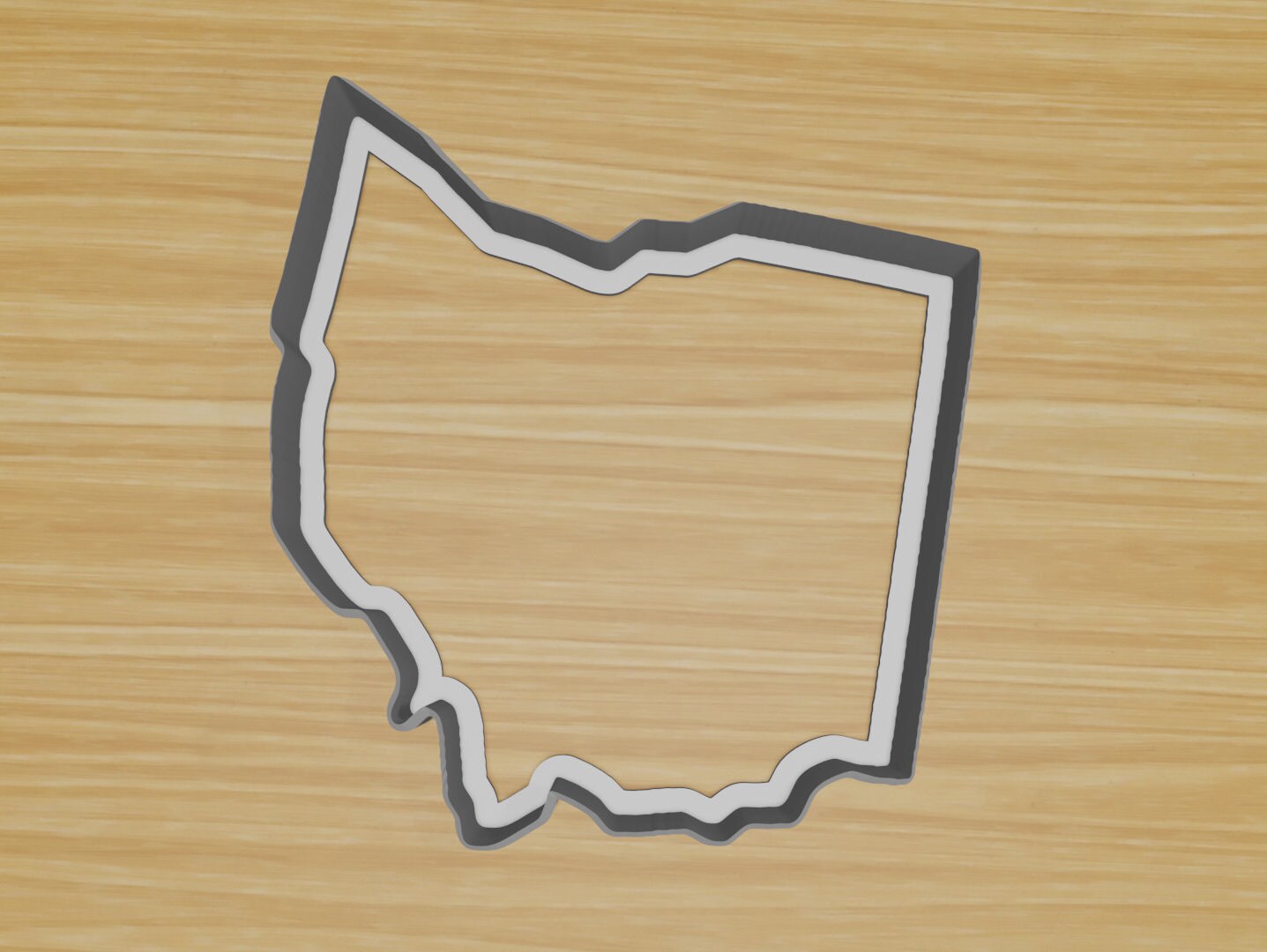 Ohio State Cookie Cutter Premium Sharp Edge 3D Printed Cookie Etsy