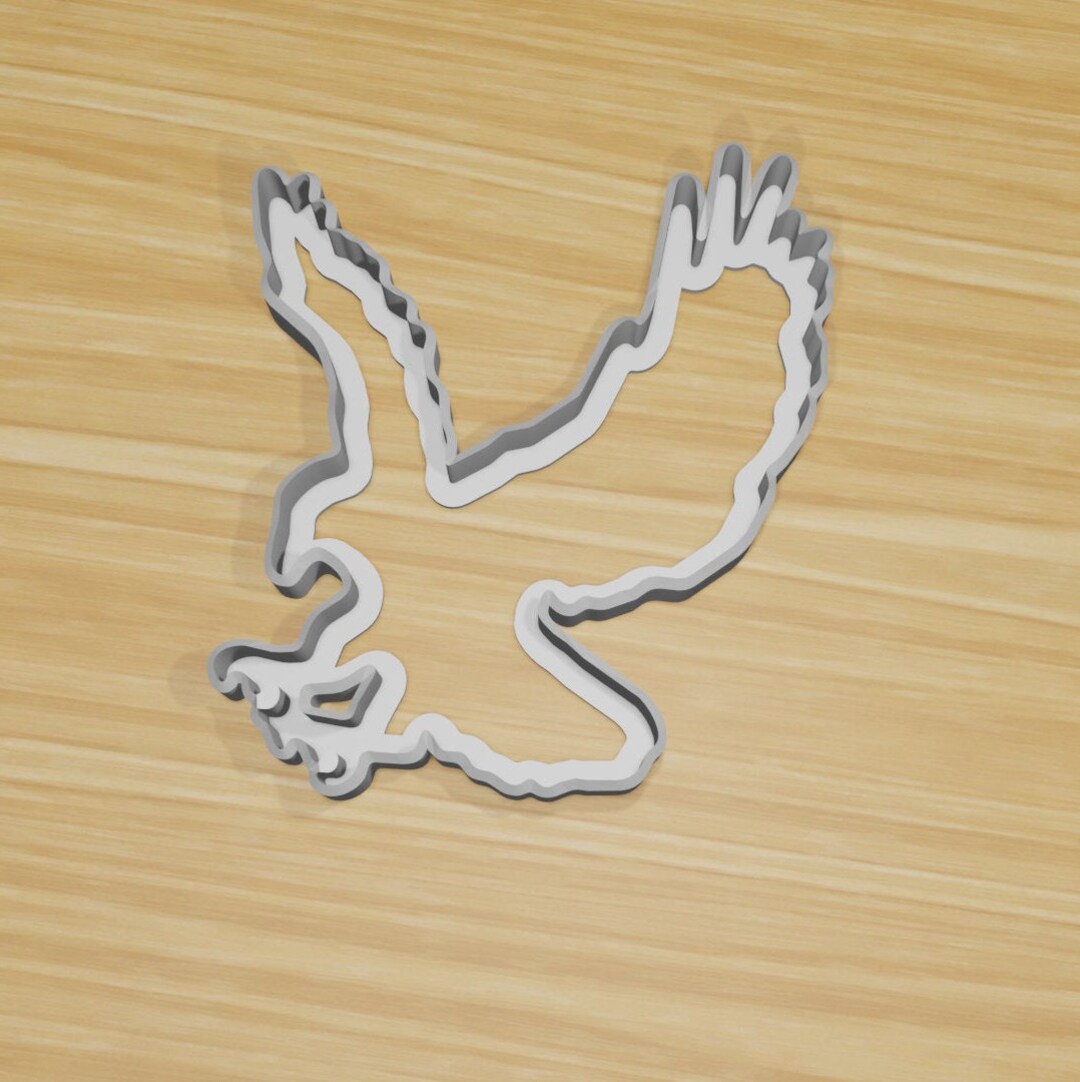 Realistic Eagle Cookie Cutter Fun Kids Crafts Bird Cookie Etsy