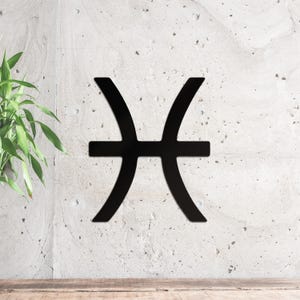 Pisces Wall Art | Zodiac Decor | Astrology Art | Star Sign Gift | Horoscope Gift | Zodiac Art | February Birthday | March Birthday