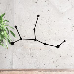 Virgo Wall Art | Constellation Decor | Astrology Art | Star Sign Gift | Horoscope Gift | Zodiac Art | August Birthday | September Birthday