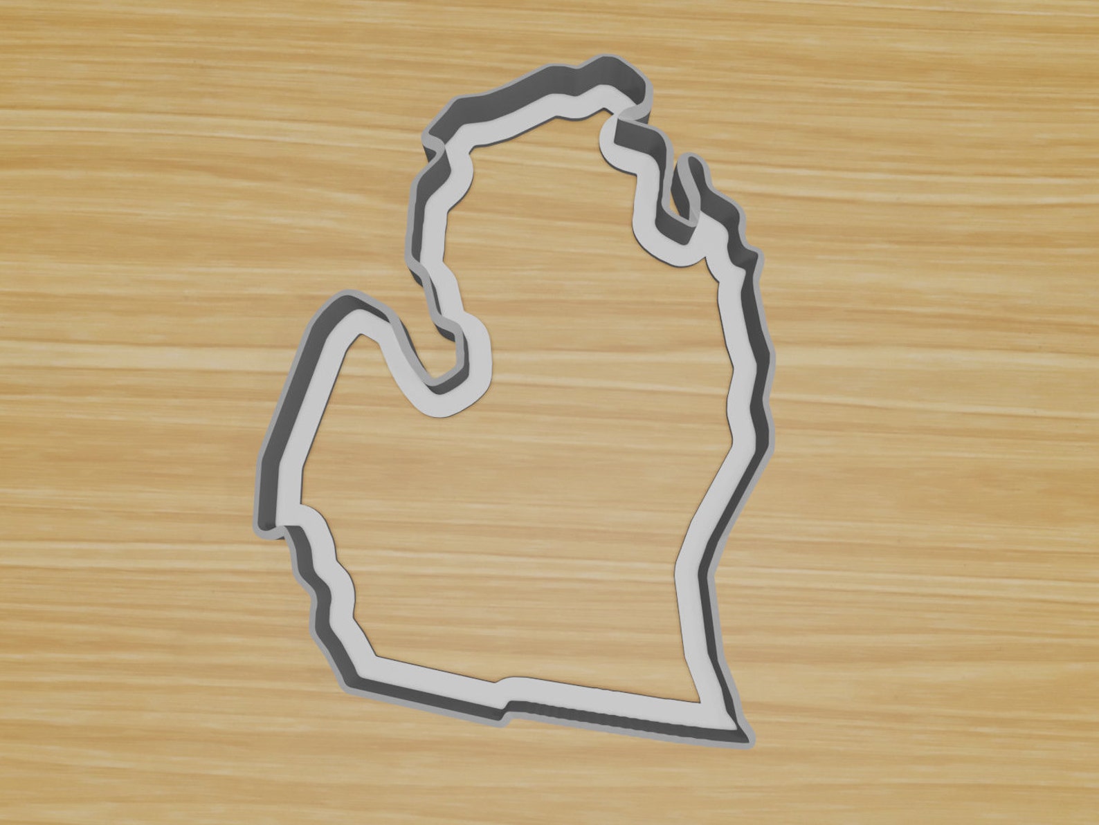 Michigan State Cookie Cutter Premium scharfe Kante 3D gedruckt Etsy.de