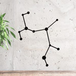 Sagittarius Wall Art | Constellation Decor | Astrology Art | Star Sign Gift | Horoscope Gift | Zodiac | November Birthday| December Birthday