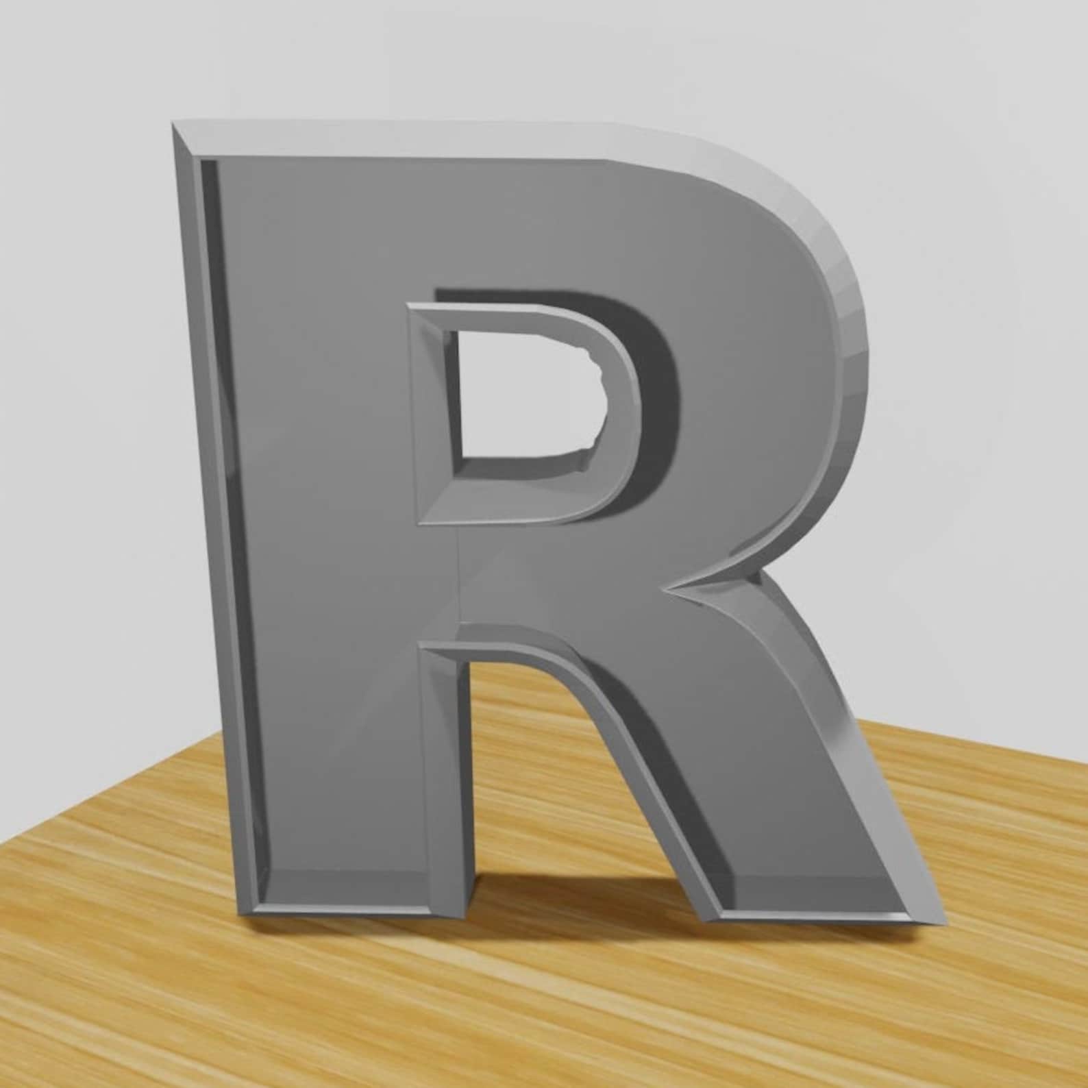 3D Printed Letters Custom Decorative Words Sign Personal 3D Etsy