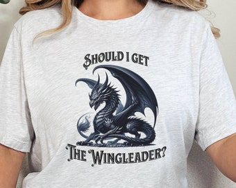 Moet ik het Wingleader-shirt, Dragon Rider-shirt, Fourth Wing-merchandise, Violet Sorrengail, Xaden Riorson, cadeaus voor boekenliefhebbers kopen