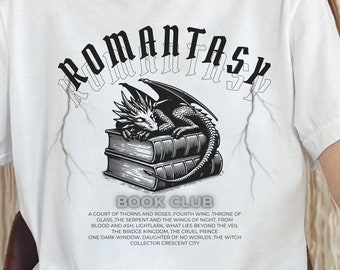 Camiseta del club de lectura, camiseta de la sociedad de lectores, camiseta del club de lectura de romance, camiseta de romance, club de lectura, regalo para amantes de los libros, regalos para lectores de romance, libro