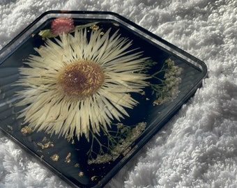 Floral Teabag Tray