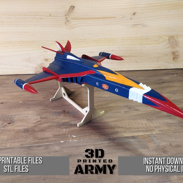 Gatchaman God PHOENIX starship / STL files for 3Dprinting / Instant  Download / G-force