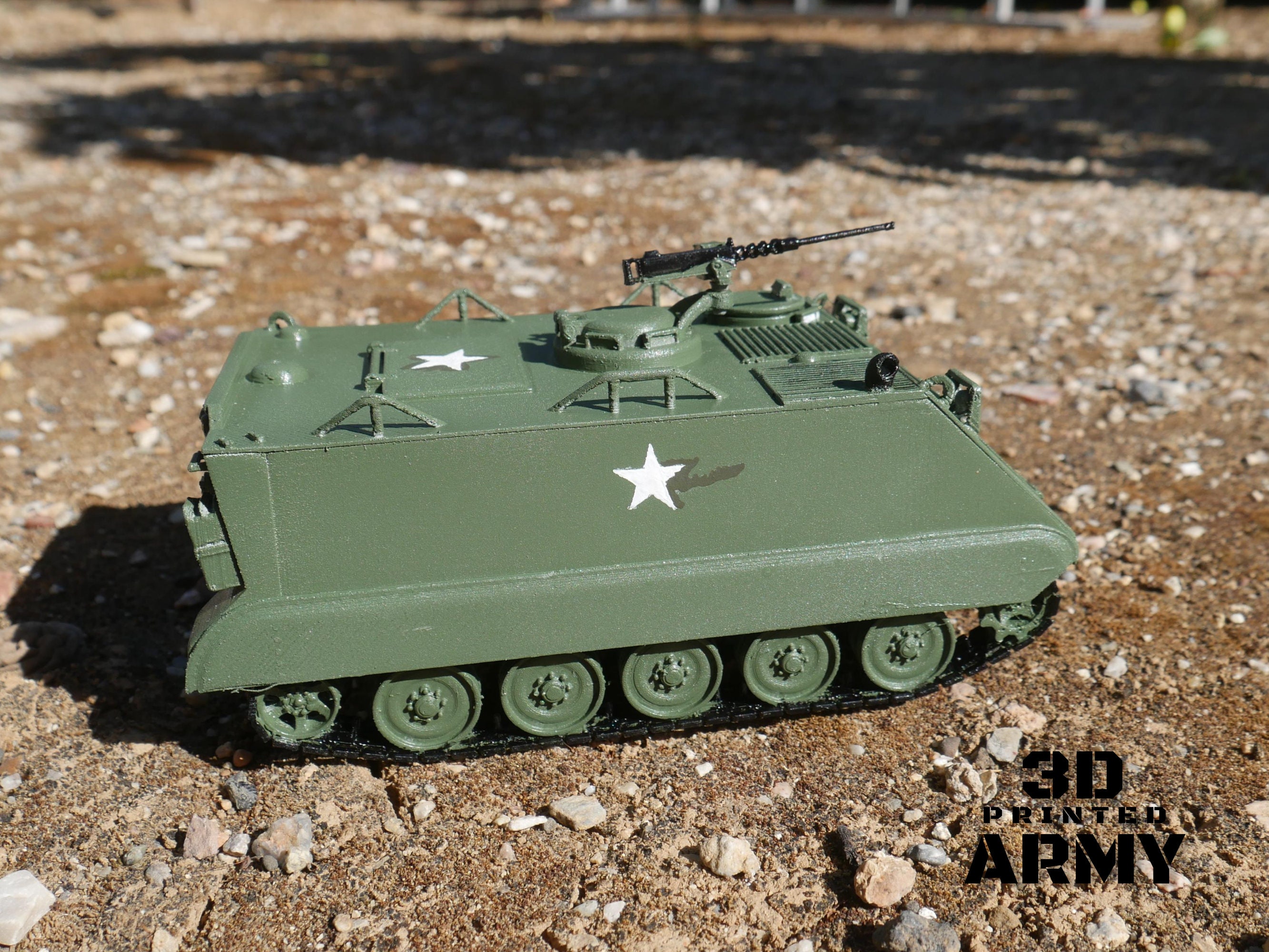 Armored Vehicle M113 APC 3D Printed Scale Model STL Files Etsy UK
