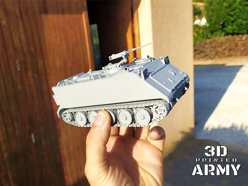Armored Vehicle M113 APC 3D Printed Scale Model STL Files Etsy