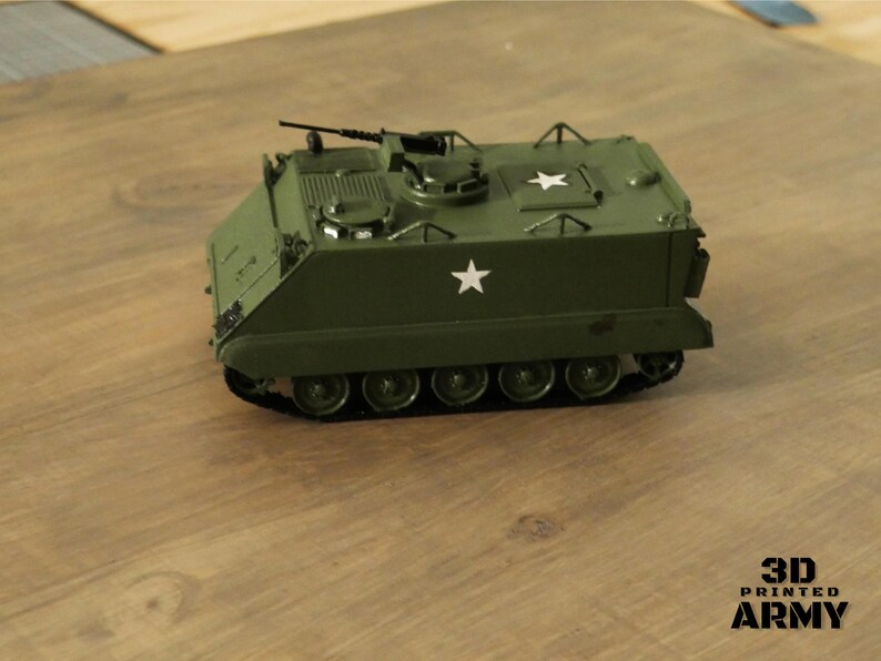 Armored Vehicle M113 APC 3D Printed Scale Model STL Files Etsy
