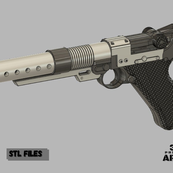 StarWars Blaster A180 - Jyn Erso's blaster- blastech /3D print STL Files