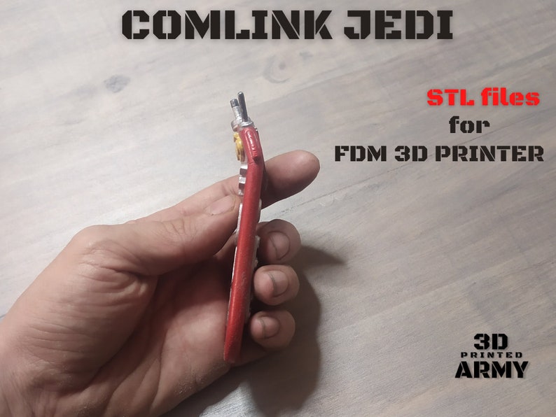 Comlink JEDI hush-98 3D Print STL files Digital product without physical delivery