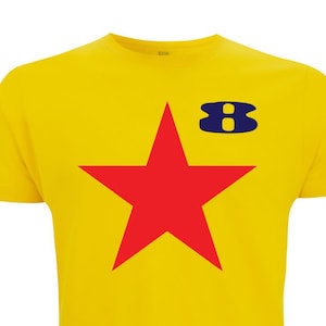 Premium Organic T-shirt &#39;STAR&#39; - Inspired by Peter Blake & Paul Weller