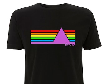 Premium Organic T-Shirt Inspired by Pink Floyd and Dark Side of The Moon