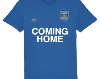 COMING HOME: Premium Organic T-Shirt, England Football, Small to 4XL