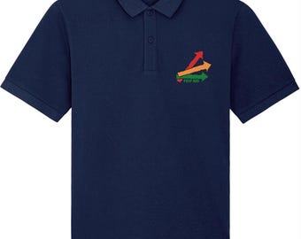 POSP400: Navy Embroidered Polo Inspired by The Jam. Small to 4XL (Copy)