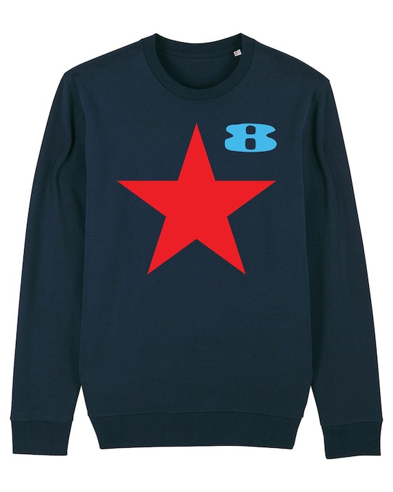 STERN: Navy Sweatshirt Inspiriert von Peter Blake und Paul Weller