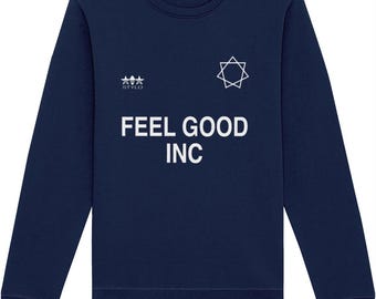 FEEL GOOD INC: Sweatshirt Inspired by Gorillaz, Damon Albarn & Football