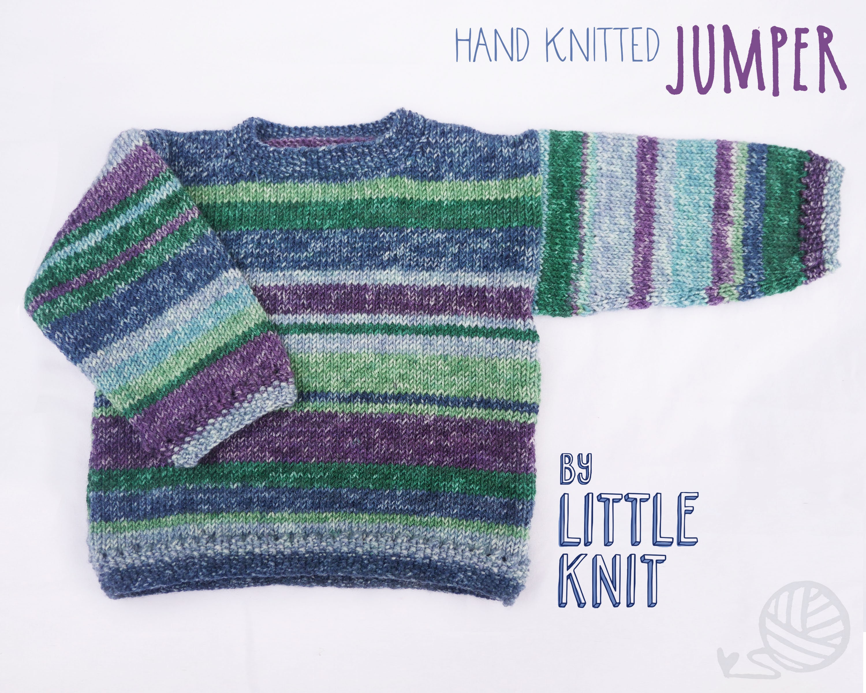 Baby Hand Knitted Jumper for 9 to 12 Months Ideal New Baby Etsy UK