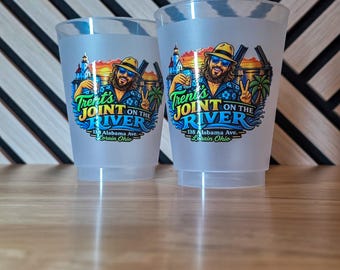 Custom Stadium Cups with Logo | 16oz Full Color Printed Plastic Cups