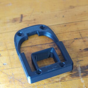 RIDGID 18V Battery Mount – Wall Holder for Octane & Bluetooth Packs | Shop Organizer | 3D Printed in USA