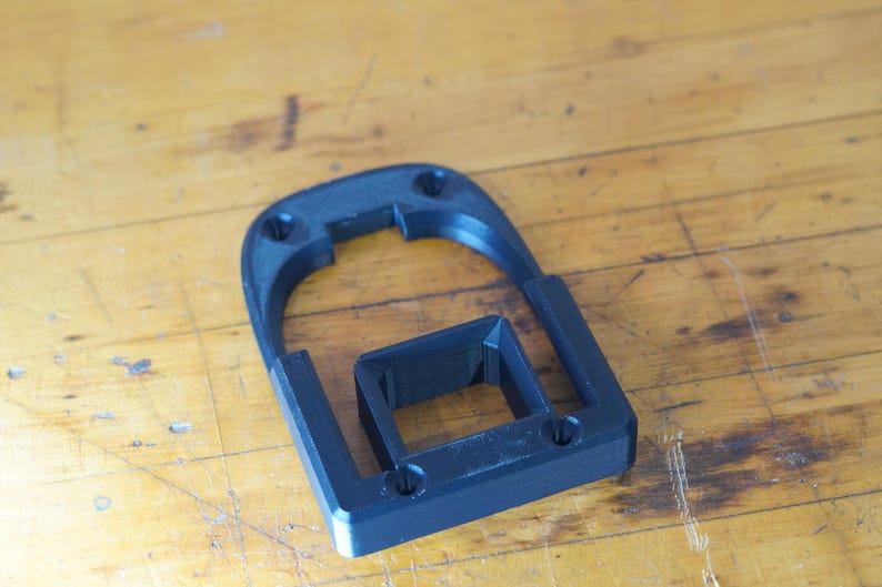 RIDGID 18V Battery Mount – Wall Holder for Octane & Bluetooth Packs | Shop Organizer | 3D Printed in USA
