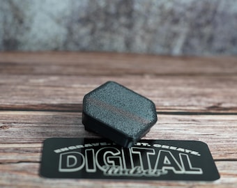 Ridgid Track Saw Arbor Plug | 3D Printed Black PETG Cover for Dust Extraction