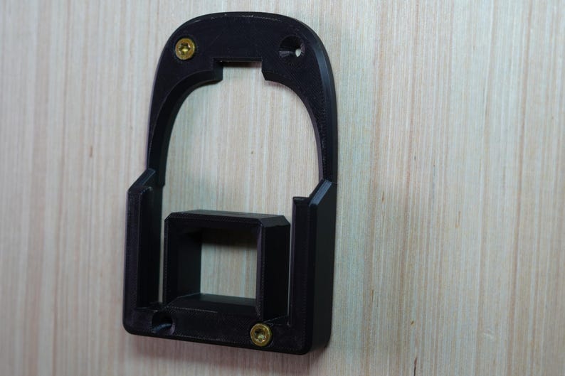 RIDGID 18V Battery Mount – Wall Holder for Octane & Bluetooth Packs | Shop Organizer | 3D Printed in USA
