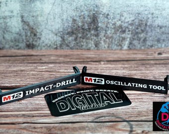 Milwaukee Packout Label Clip | Custom 3D Printed Holder for Organizers
