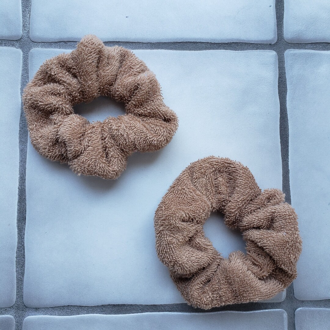 terry cloth hair ties