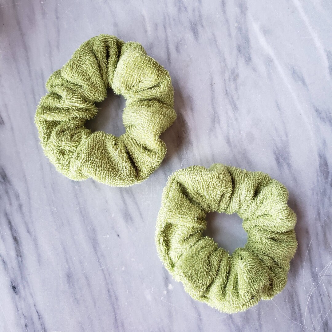 terry cloth hair ties
