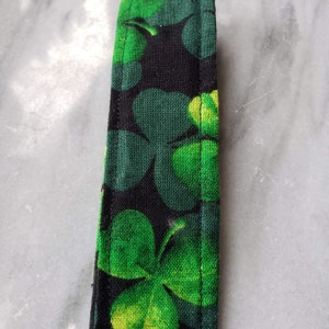 4-Leaf Clover Key Fob Wrist Lanyard Strap image 2