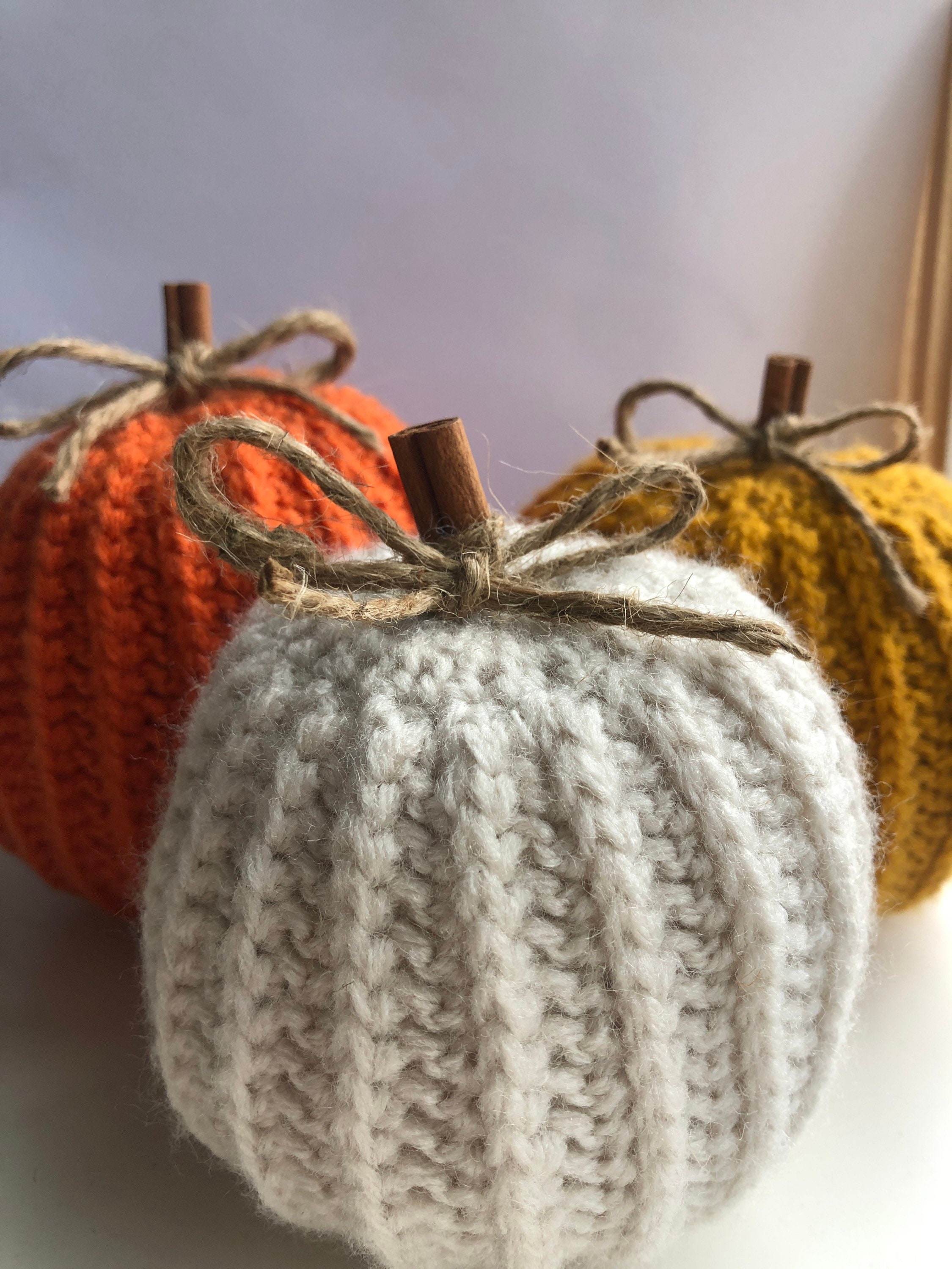 Handmade Mini Decorative Pumpkins individual Etsy UK