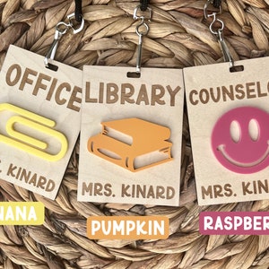Personalized Teacher Hall Pass, Bathroom Pass, Classroom Hall Pass ...