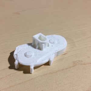 2005 Furby Feet mounting blocks STL