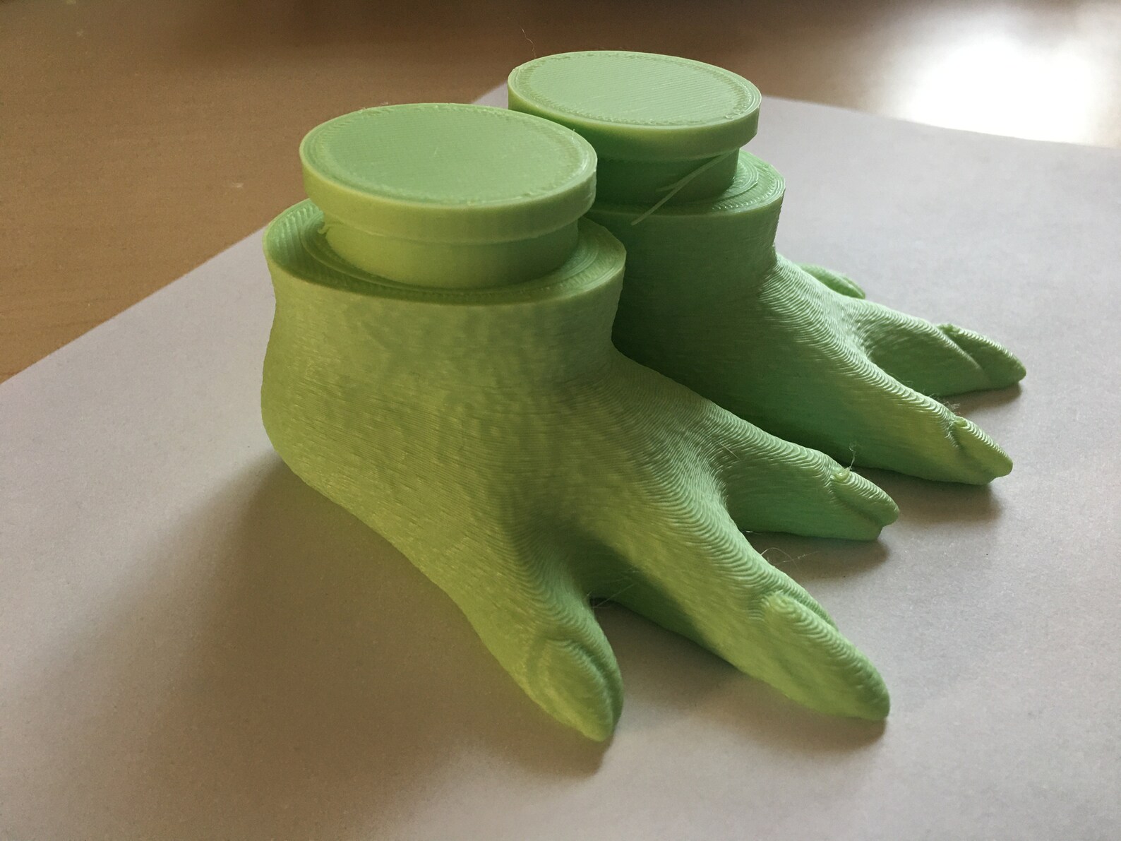 3D Printed Baby Yoda Feet for Shoes Etsy