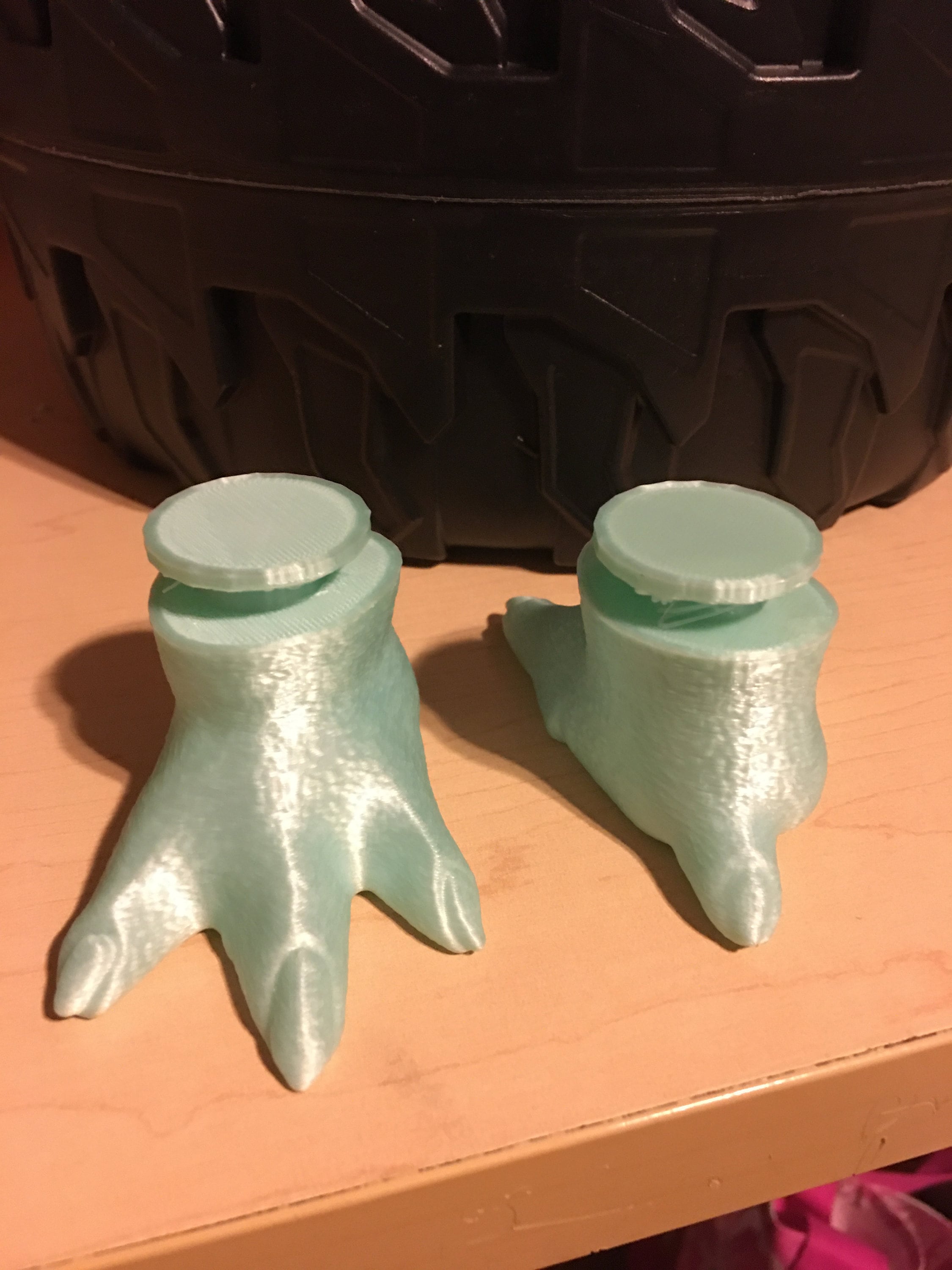 3D Printed Baby Yoda Feet Etsy UK