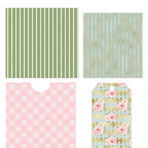 Country 1 Loaded Pocket, Digital Download, Ephemera, junk journals, Journaling, scrapbooking, Embellishments, stationery.