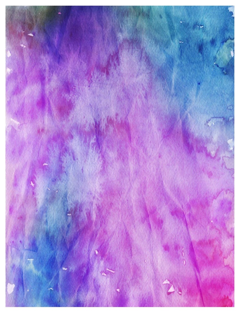 Printable Watercolor Crumpled Paper 2 14pagesinstant Etsy