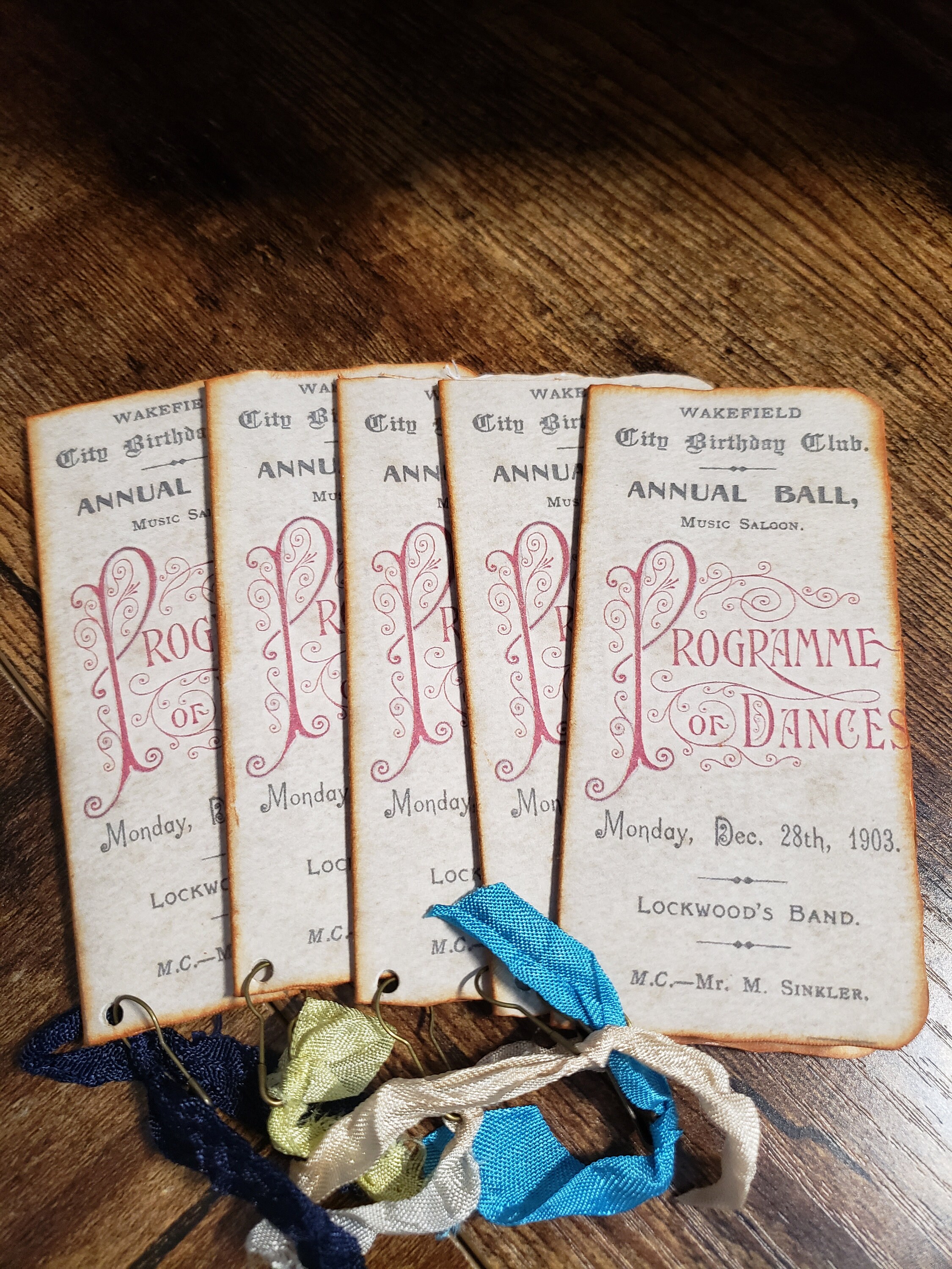 Dance Cards AB2 Vintage Dance Cards Junk Journal Vintage Etsy