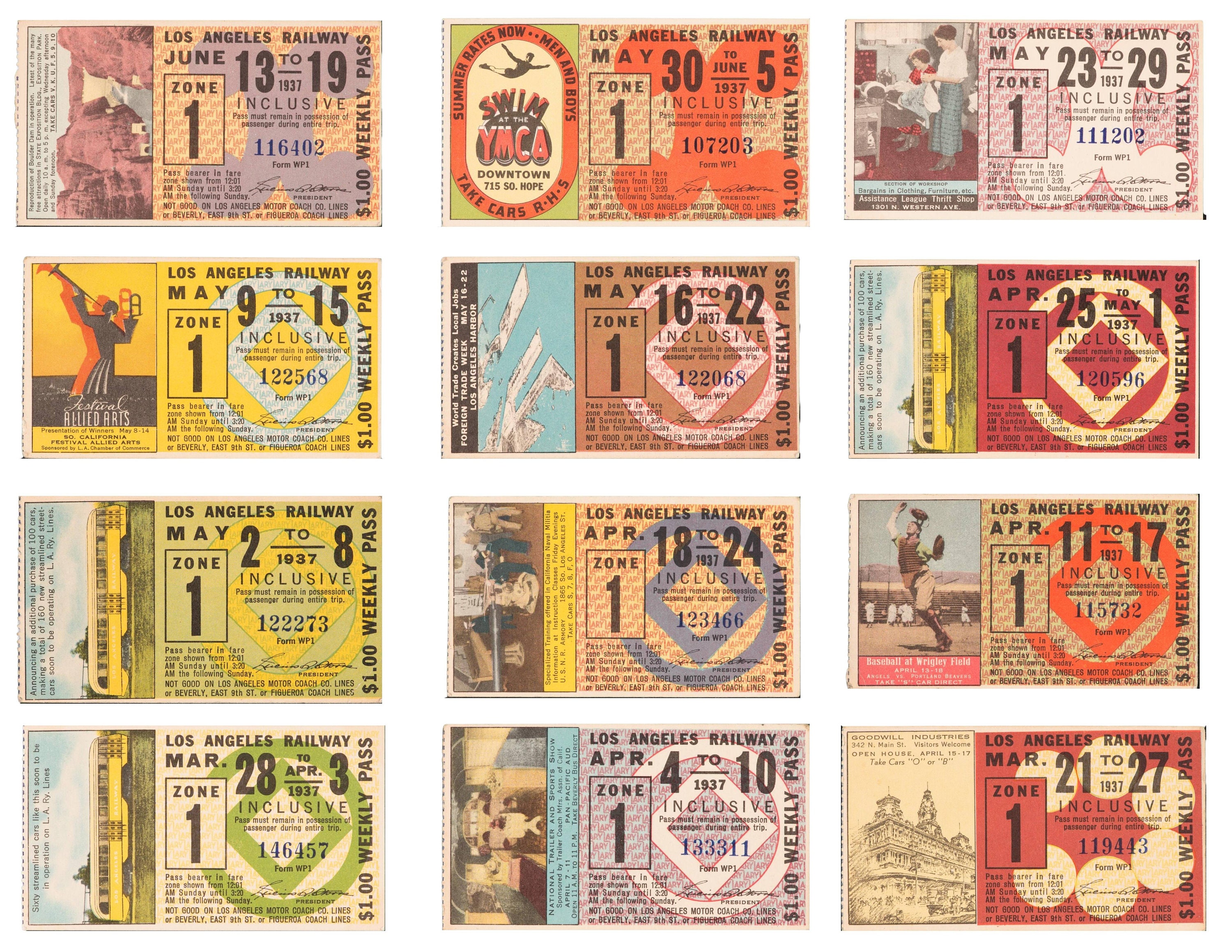 Vintage Railway Tickets Digital Download Vintage Ephemera Etsy