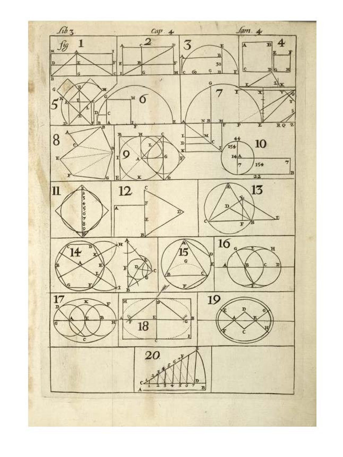 Vintage Geometry Diagrams, 3-page Ephemera (digital Download) - Etsy