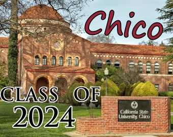 Class of 2024 2x3 Magnet, CSU Chico, Chico, CA by Mark Thau Photography