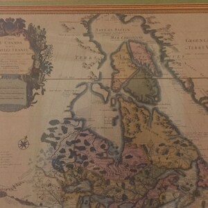 Guillaume De L'isle Carte Du Canada ou de la Nouvelle France. Second State. 1730.