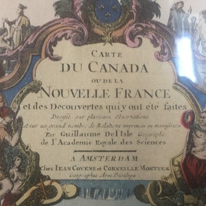 Guillaume De L'isle. Carte Du Canada ou de la Nouvelle France. Second State. 1730.