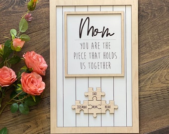 Placa Acrílica En Forma Rompecabezas Papá Regalo Ideal Hija - Peru