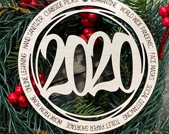 2020 Funny Pandemic Ornament