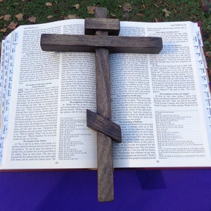 Handmade Wooden Cross/Crucifix, Solid Wooden Catholic Cross, Orthodox Byzantine Russian Cross, Heirloom Latin Cross, Icon Prayer Corner